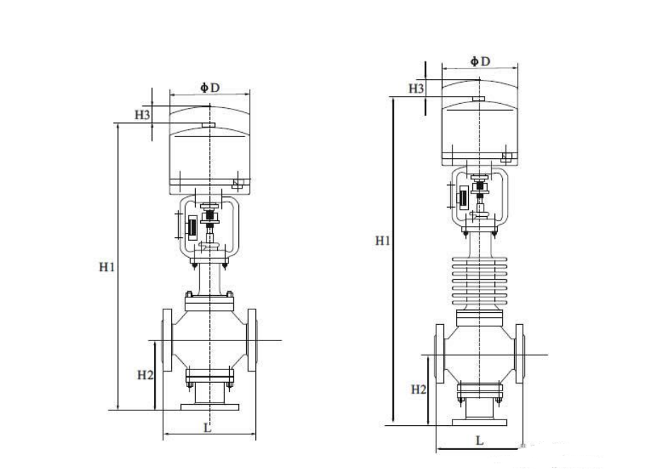 電動三通調(diào)節(jié)閥工作原理圖