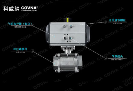 氣動球閥的安裝要求 